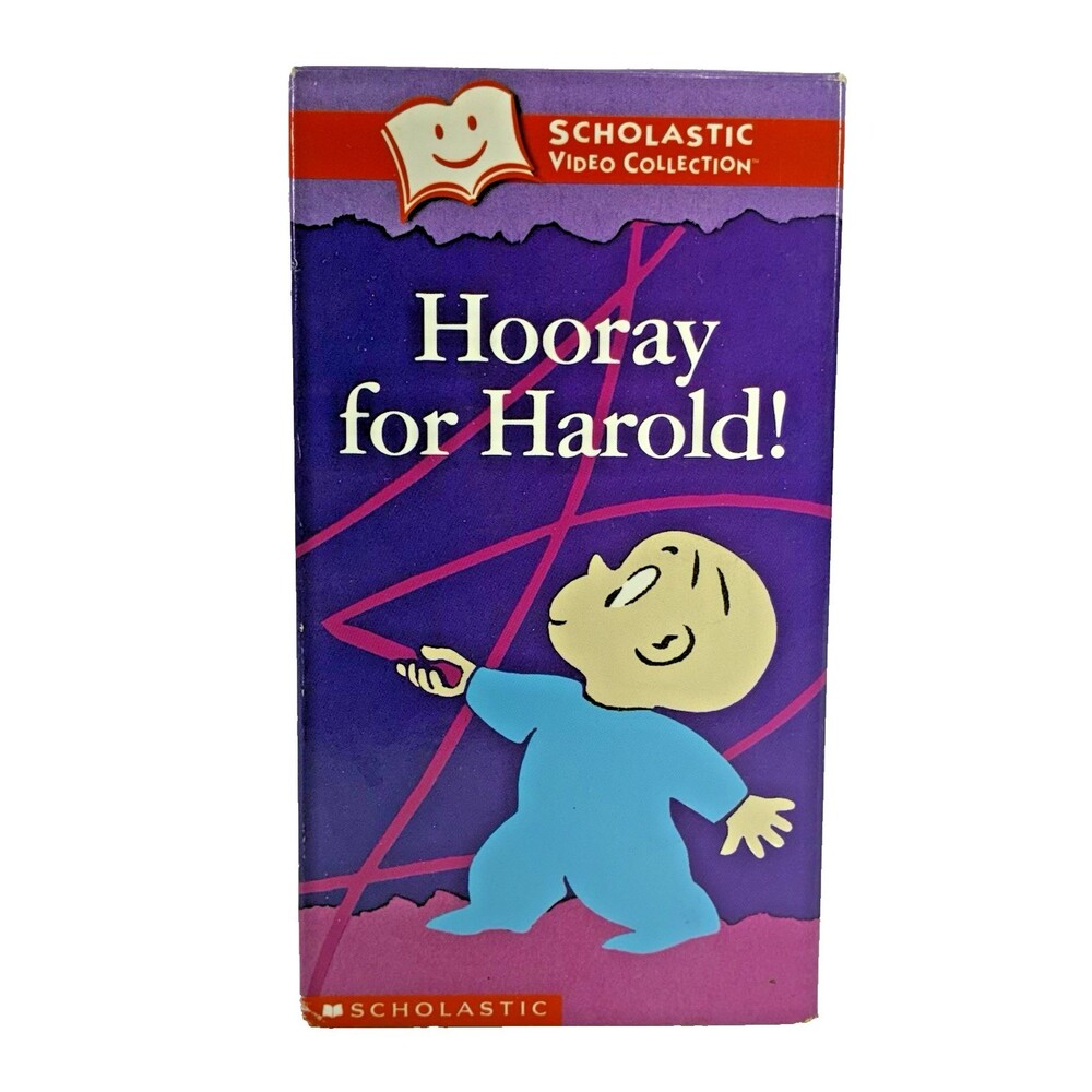 Hooray for Harold! Vintage 2001 Scholastic VHS Cassette Tape Tested